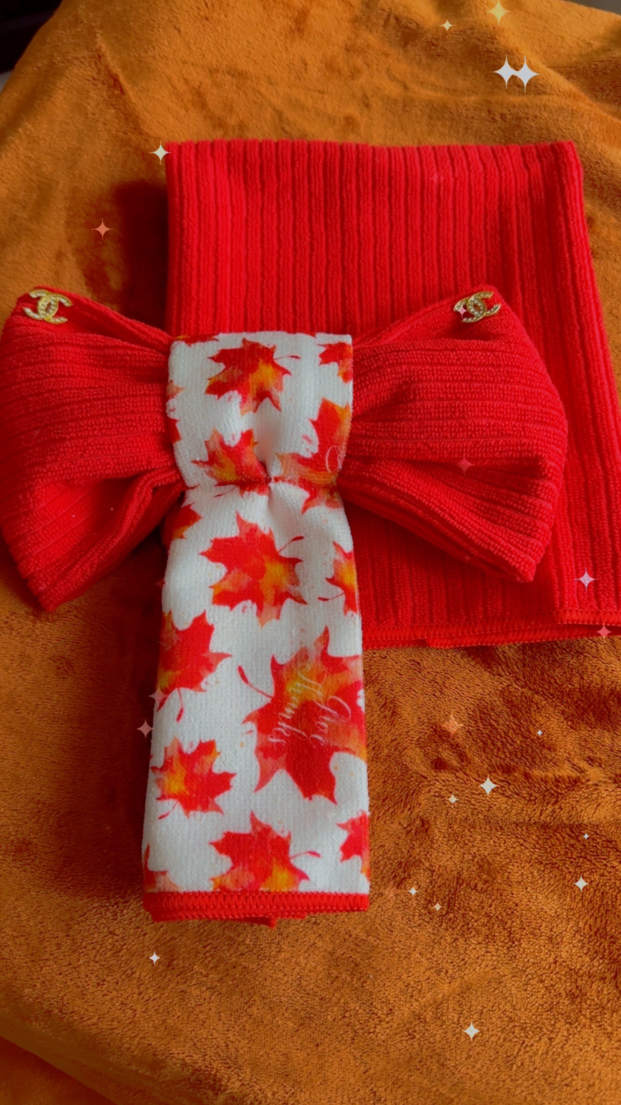Dressed kitchen Towels