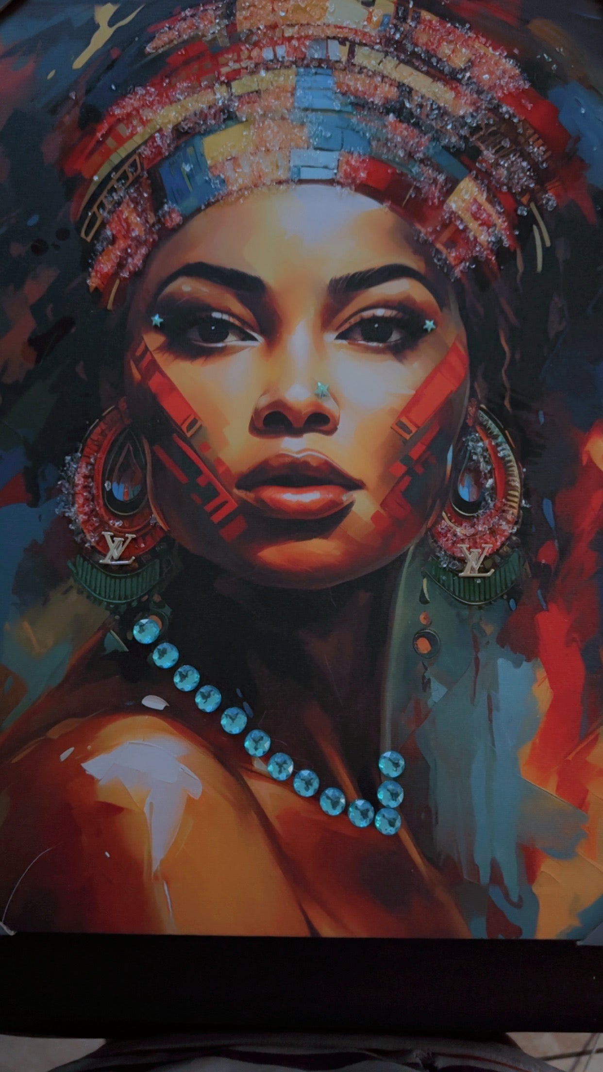 FendiGoddess Luxurious Wall Decor - Transform Your Space with Elegant Artistry